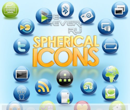 The Spherical Icon Set -  