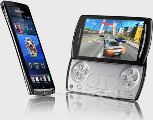     Xperia arc  Xperia PLAY + Android 2.3.3