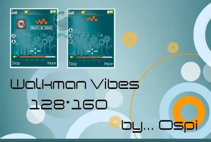 Walkman Vibes - Skin for Walkman 1.0 Sony Ericsson [128x160]